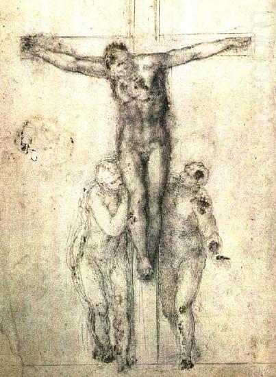 Michelangelo Buonarroti Crucifix china oil painting image